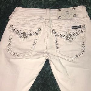 Miss me cropped jeans